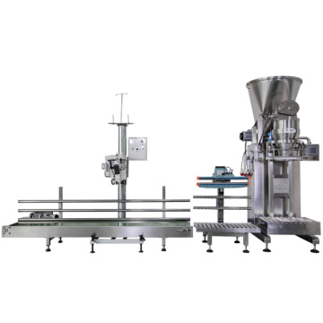 High Precision Stainless Steel Safety Semi Automatic 25kg 30kg Glutinous Rice Flour Powder Filling Machine